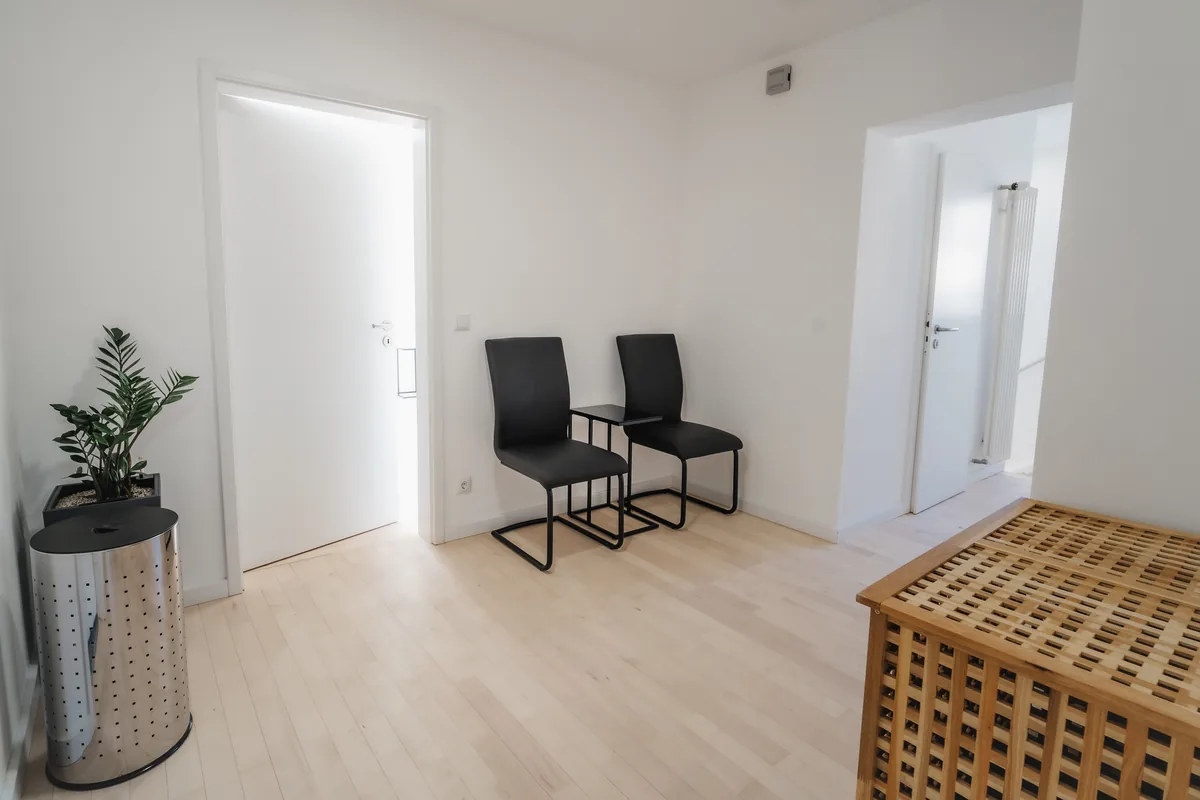 Garderobe und Stauraum im Eingangsbereich